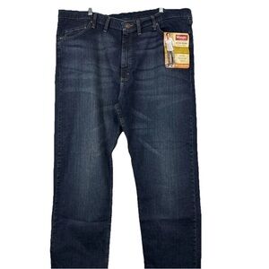 Dark Wash Men’s Jeans - Classic Straight Fit